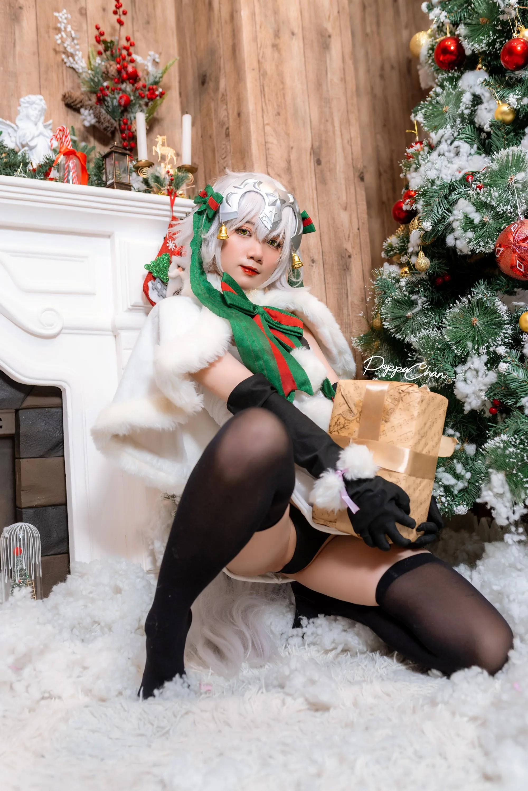 PoppaChan – NO.011 Jeanne Darc Alter Santa Lily [26P]插图5